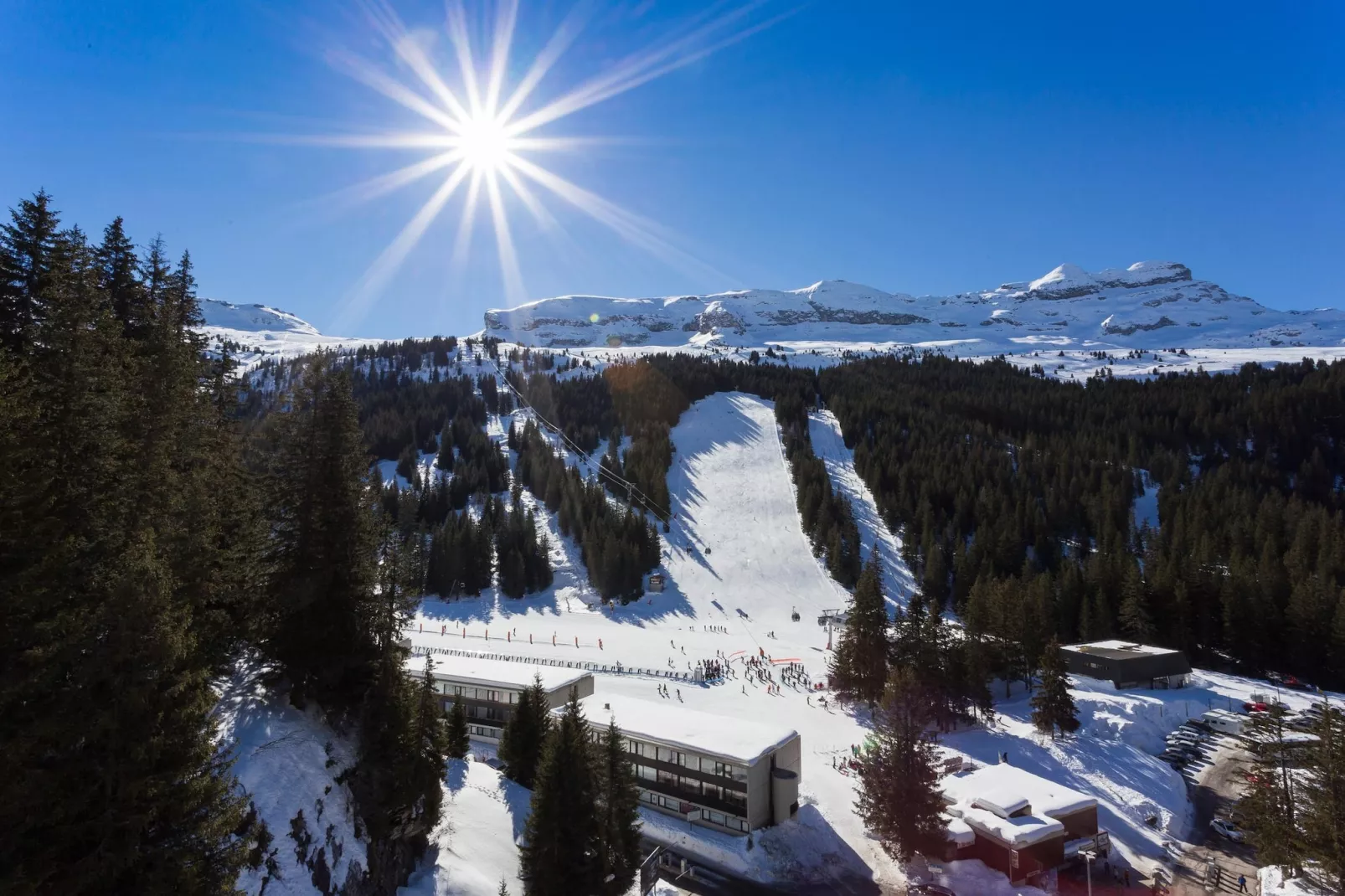 Le Flaine Chambre 2 personnes_C2 - Gebiet Winter 1 km