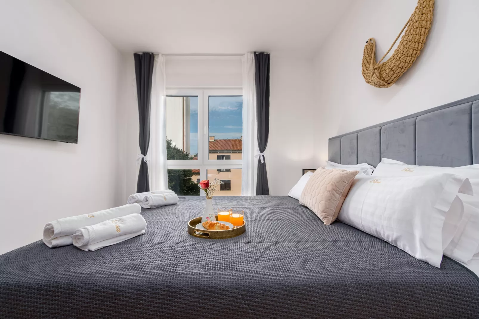 Deluxe apartment Anelle with jacuzzi - Schlafzimmer