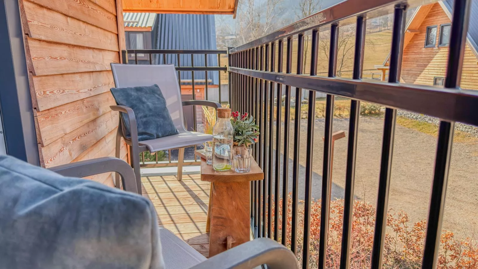 Alpenchalet Nockblick am Afritzer See - Terrasse/Balkon