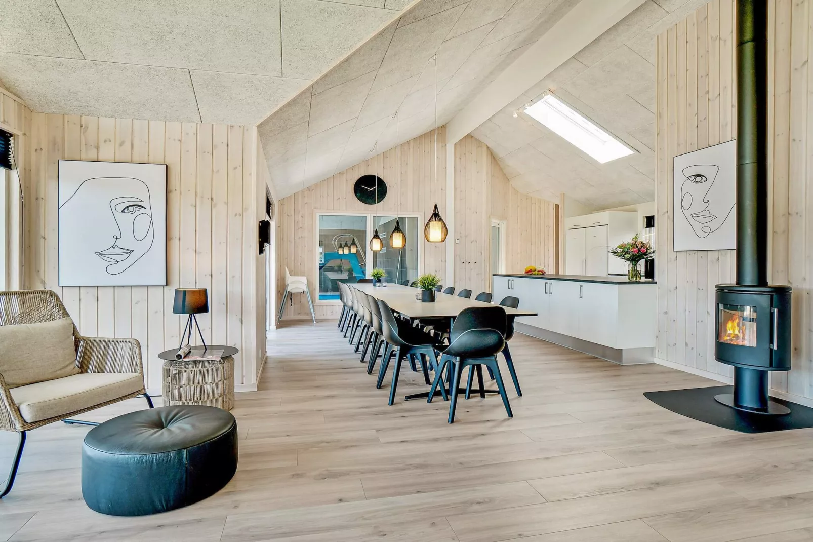 5 etoiles maison de vacances a Nørre Nebel - Intérieur