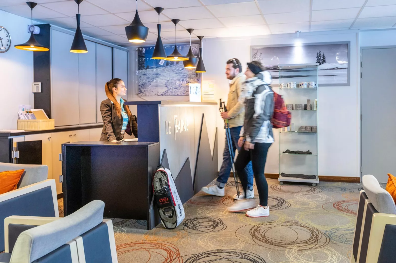 Le Flaine Chambre 2 personnes_C2 - Empfangshalle