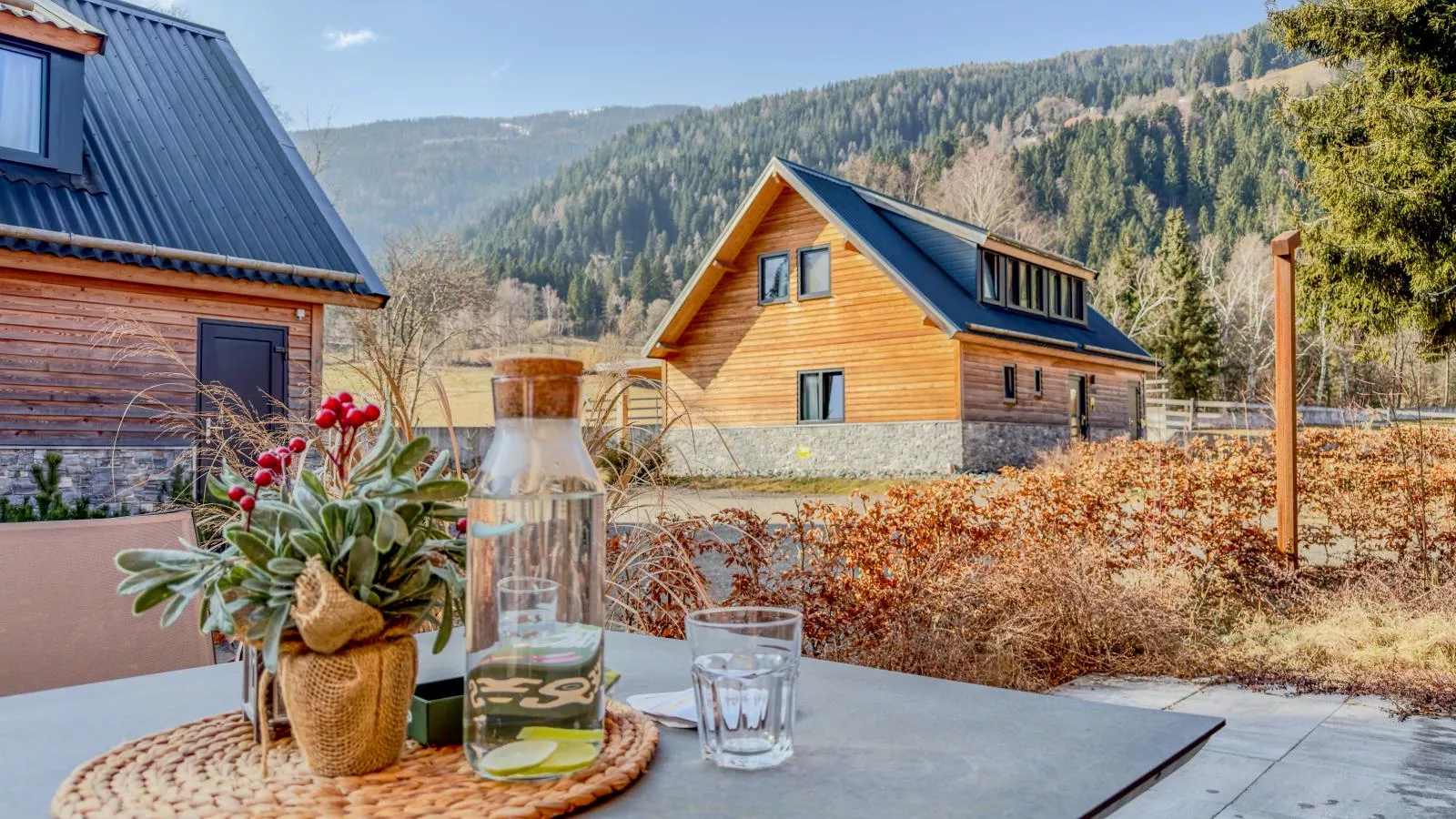 Alpenchalet Nockblick am Afritzer See - Aussicht Sommer