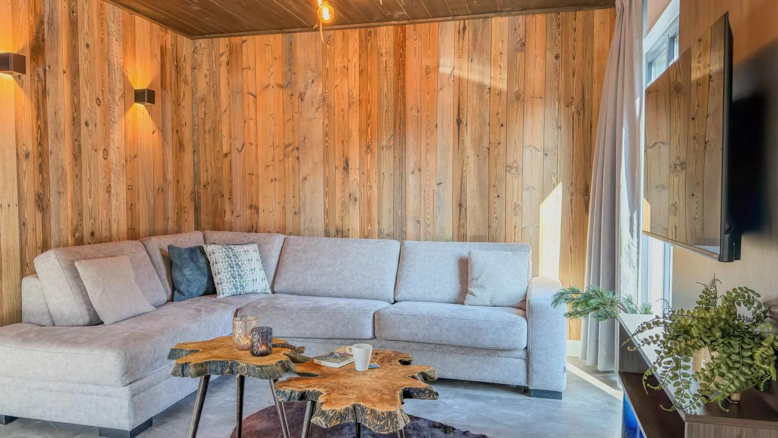 Alpenchalet Nockblick am Afritzer See - Wohnzimmer