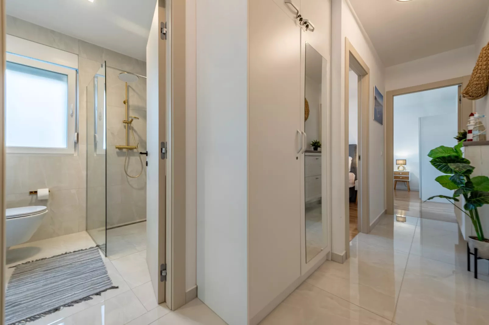 Deluxe apartment Anelle with jacuzzi - Badezimmer