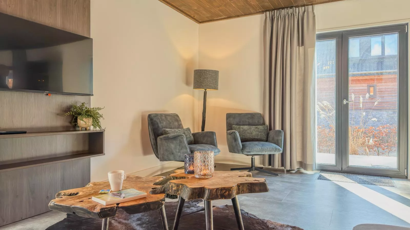 Alpenchalet Nockblick am Afritzer See - Wohnzimmer