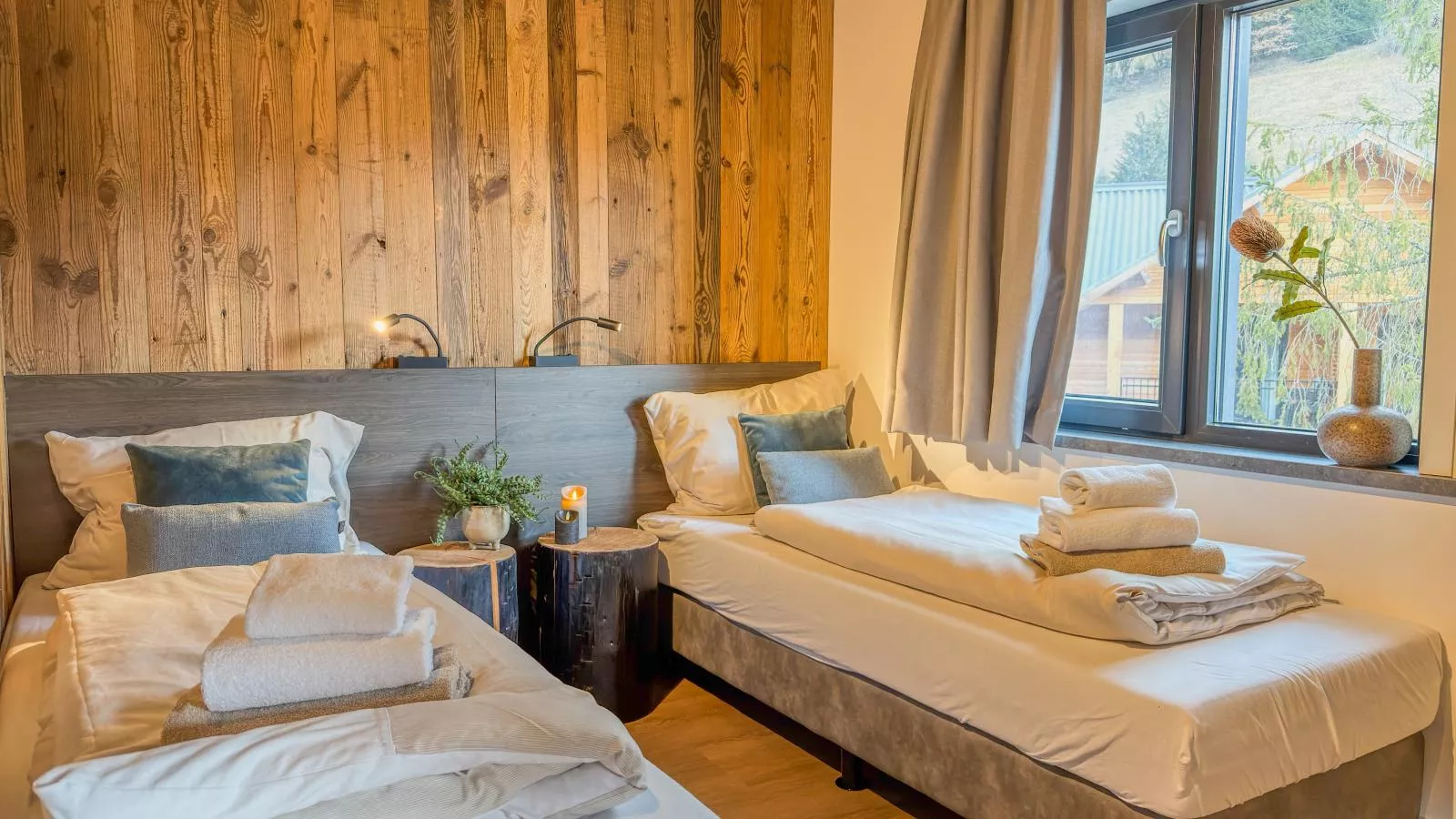 Naturchalet am Afritzer See - Schlafzimmer