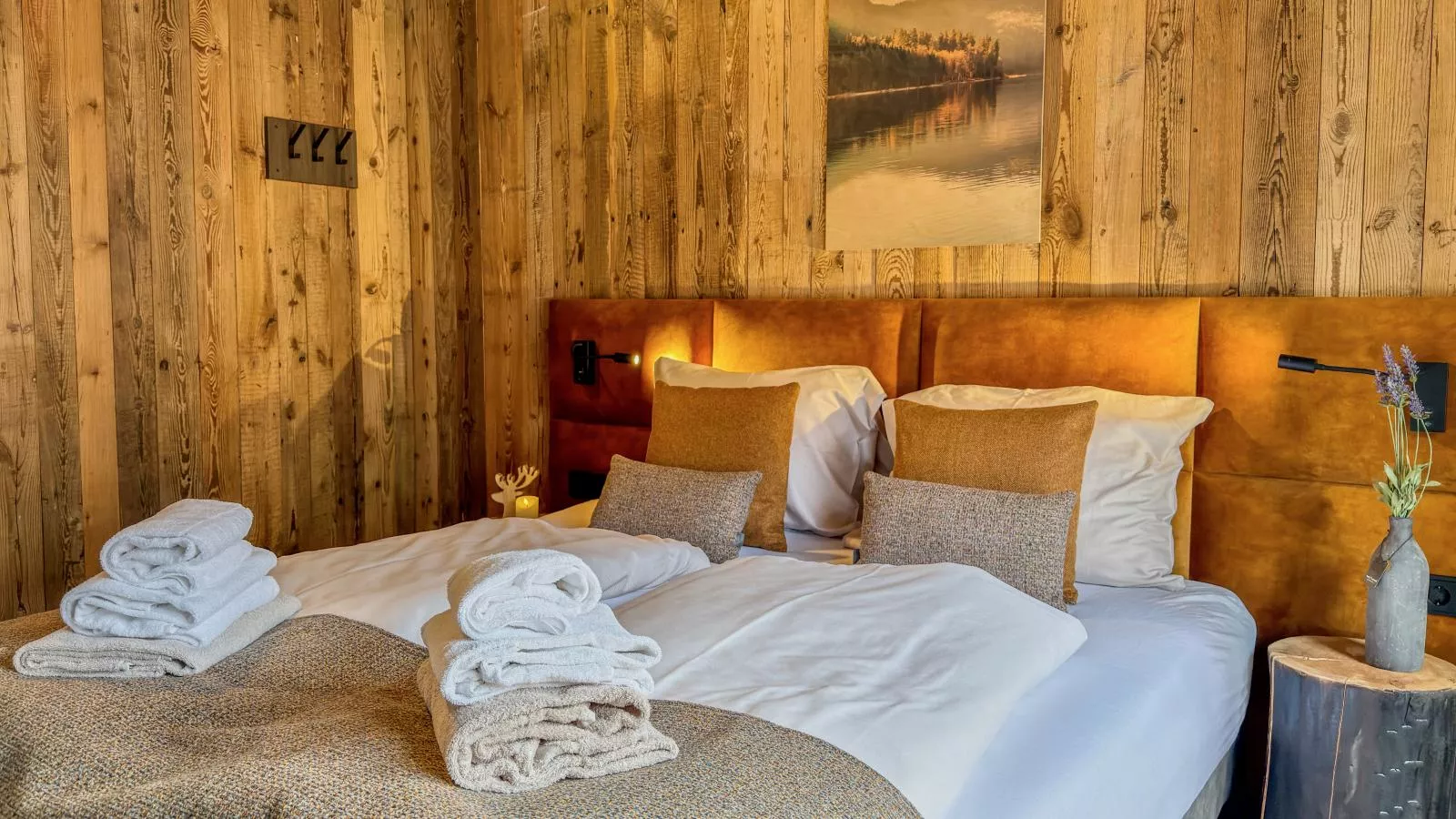 Naturchalet am Afritzer See - Schlafzimmer