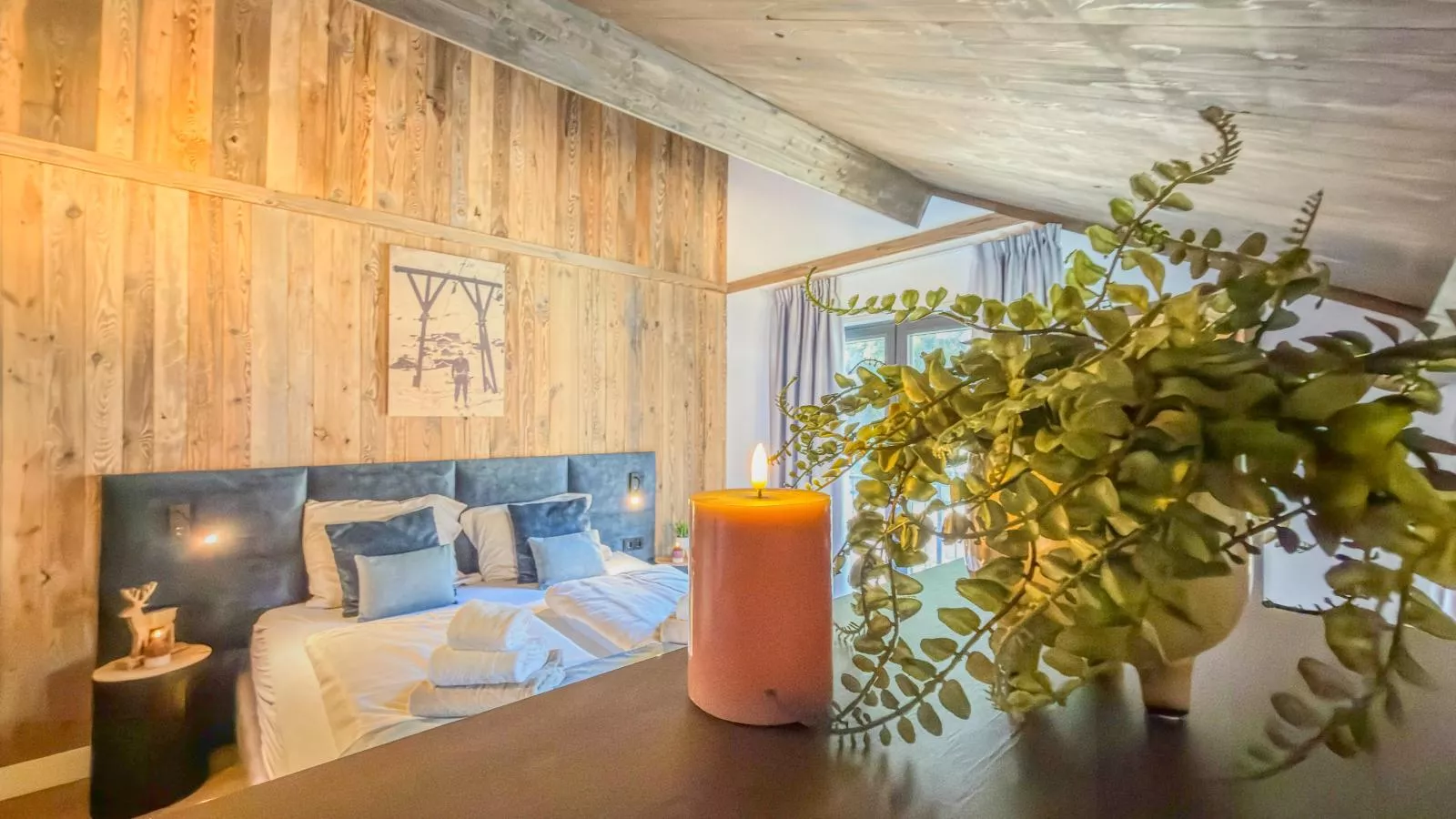 Alpenchalet Nockblick am Afritzer See - Schlafzimmer