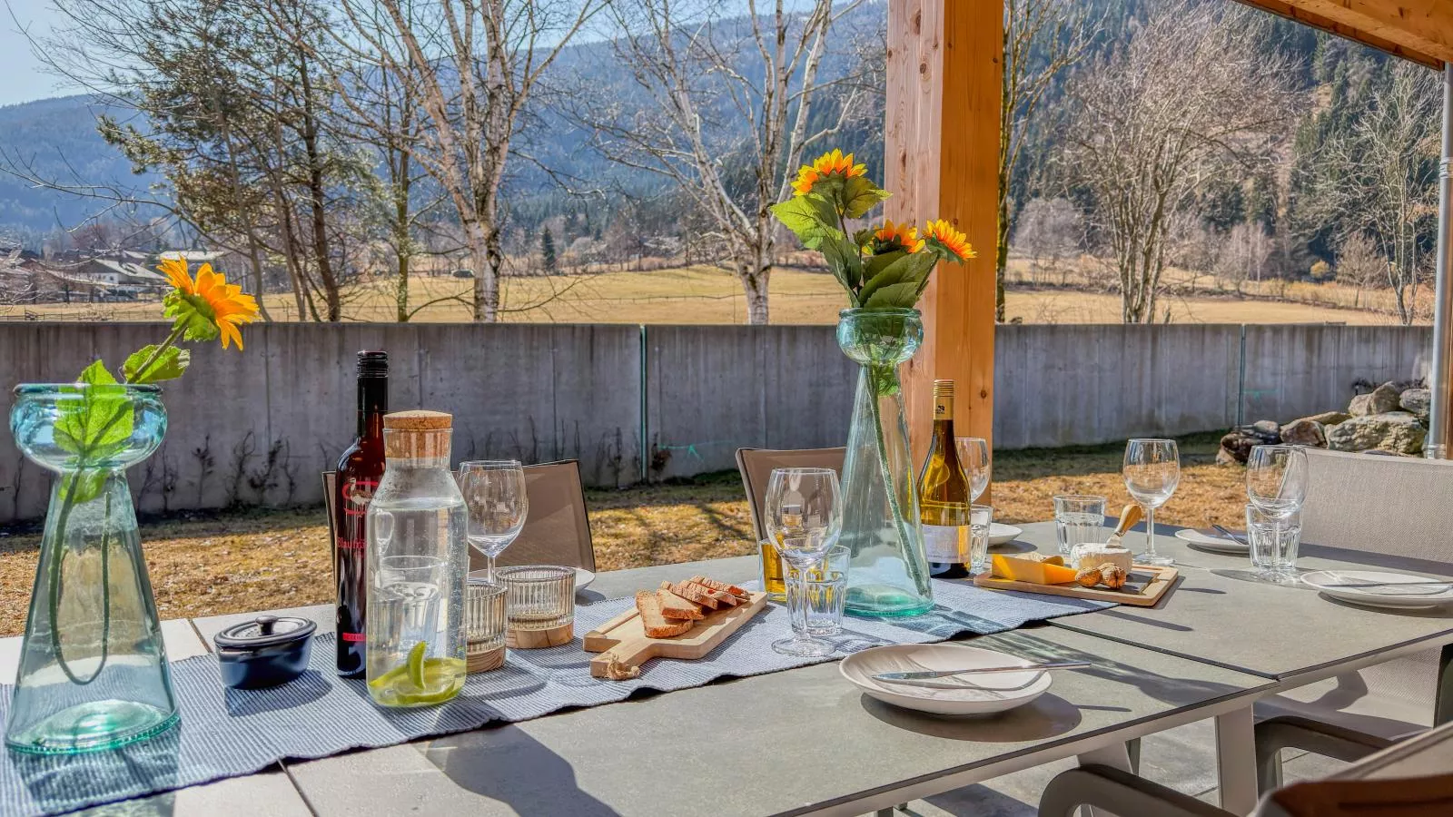 Alpenchalet am See - Vue d'été