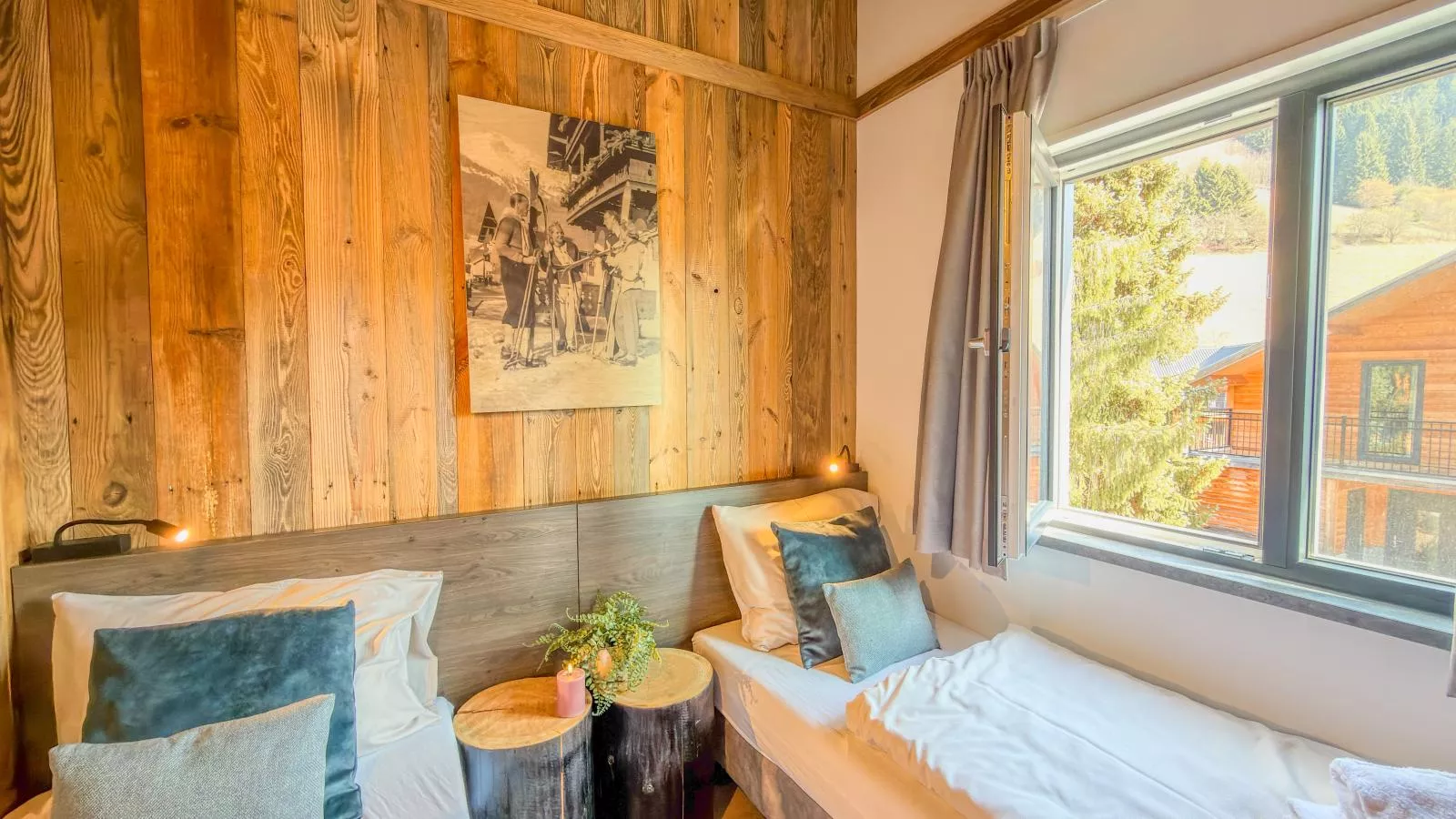 Alpenchalet Nockblick am Afritzer See - Schlafzimmer