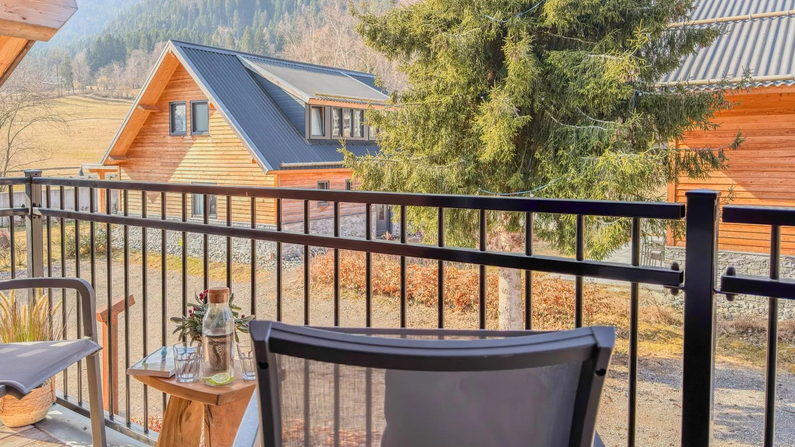 Alpenchalet Nockblick am Afritzer See - Außenbereich Sommer