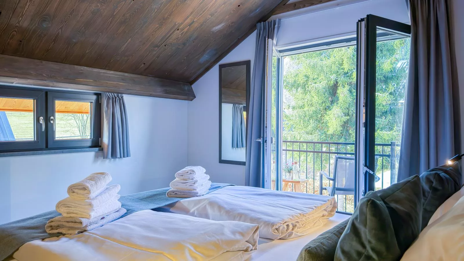 Alpenchalet Nockblick am Afritzer See - Schlafzimmer