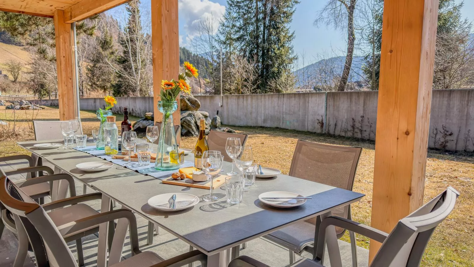 Alpenchalet am See - Terrasse / balcon