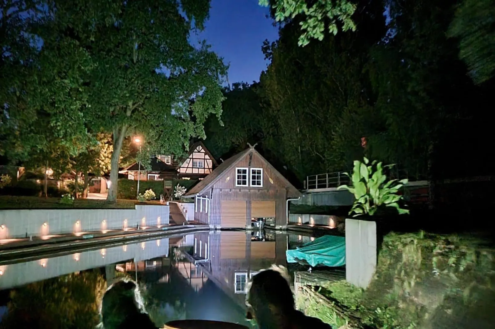 Lehnigksberger Ferienhäuschen - Exterior in winter