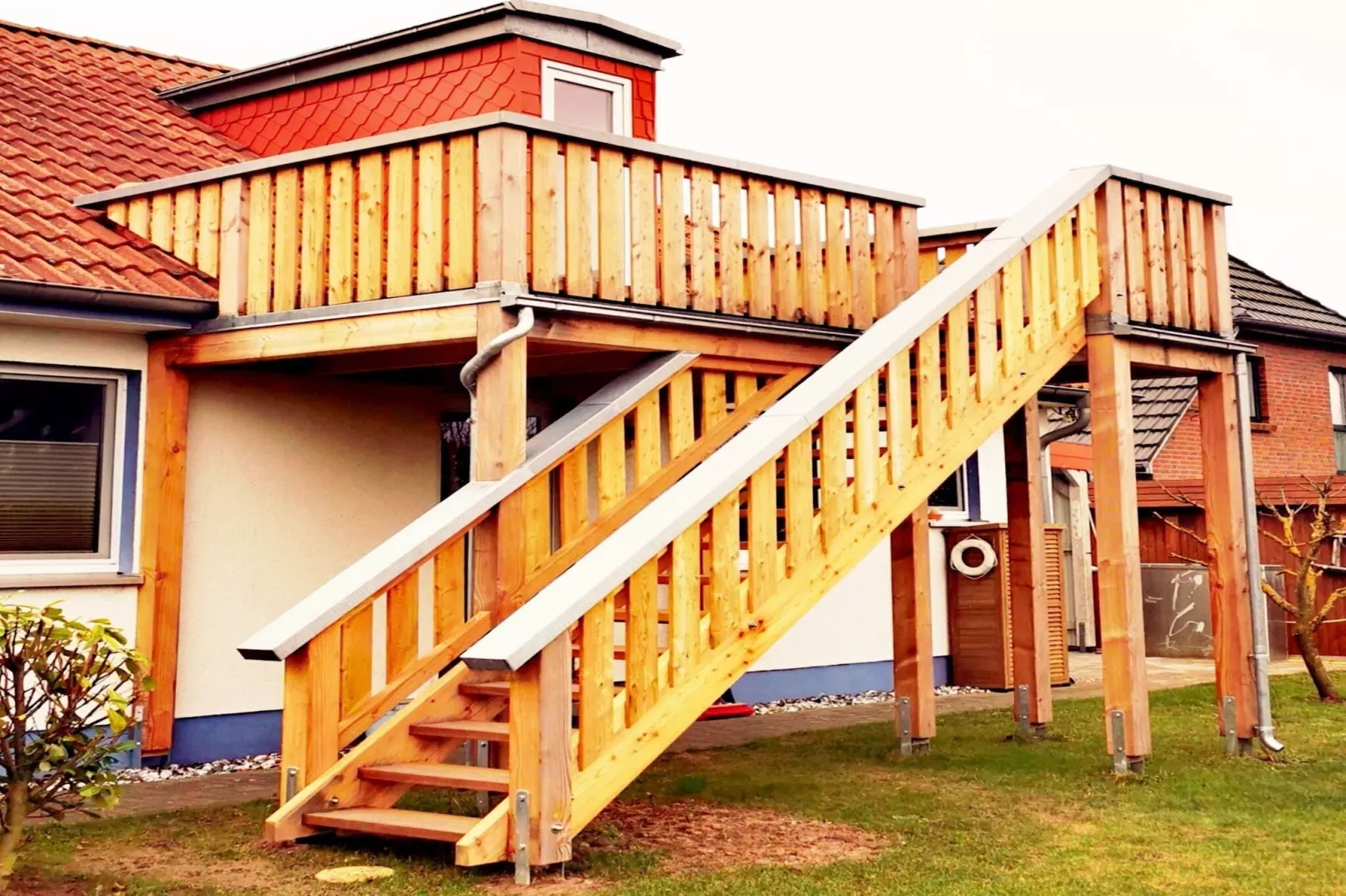 Ferienwohnung Rügenblick - Außenbereich Sommer