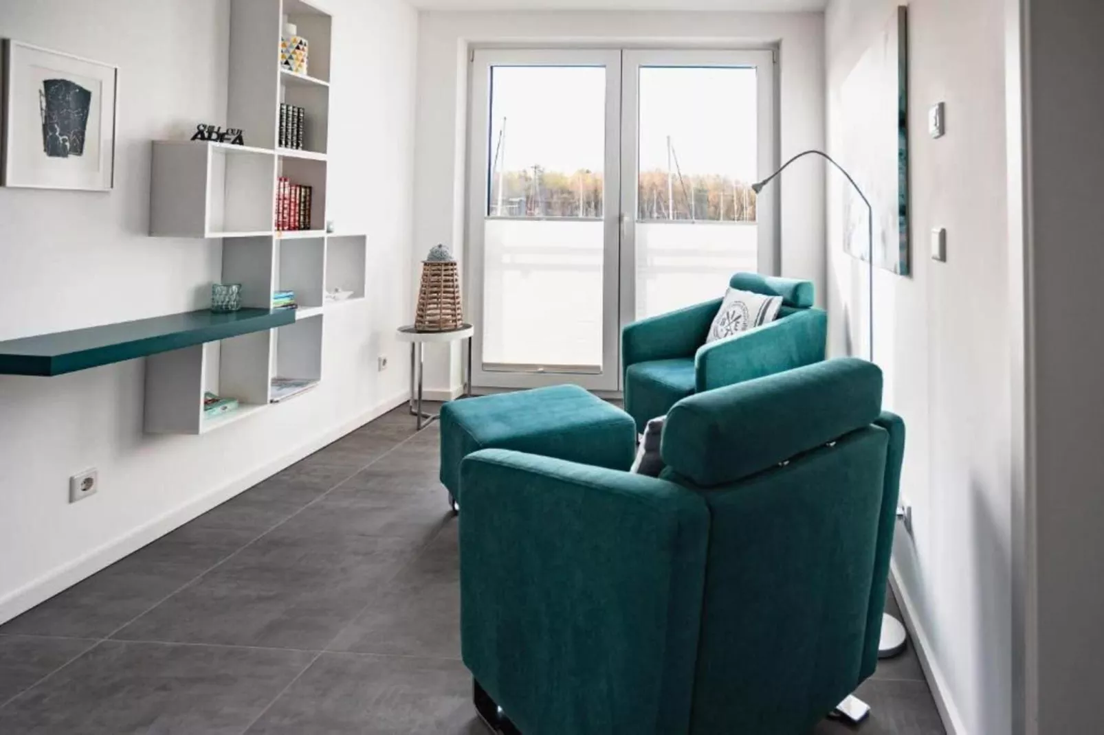 Am Yachthafen 13 Röper - Wohnzimmer