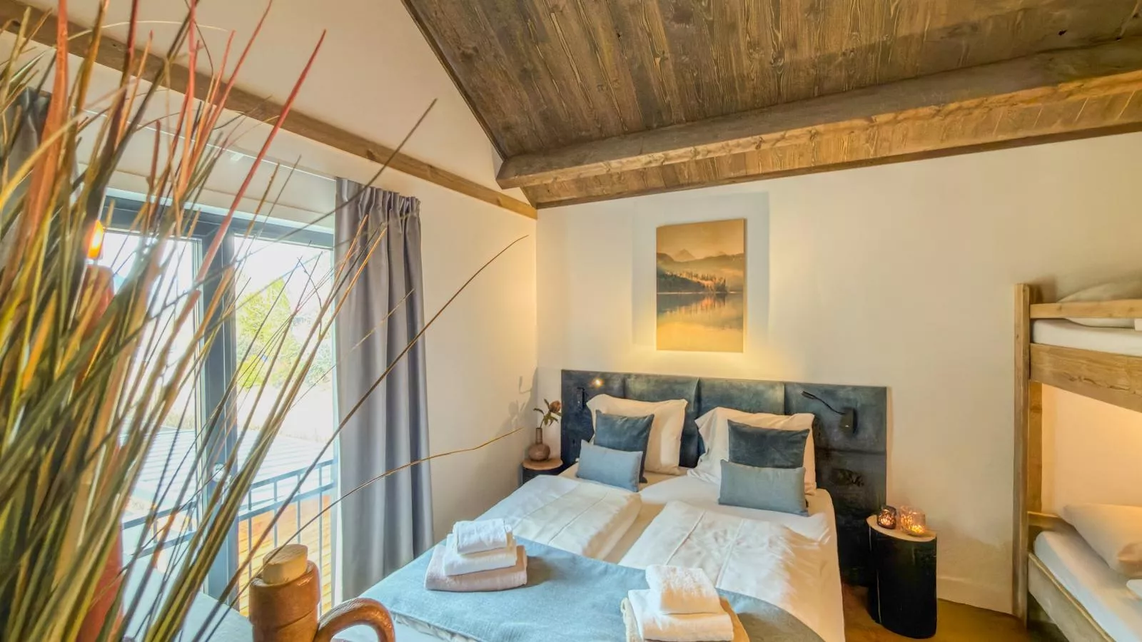 Seeblick am Afritzer See - Schlafzimmer