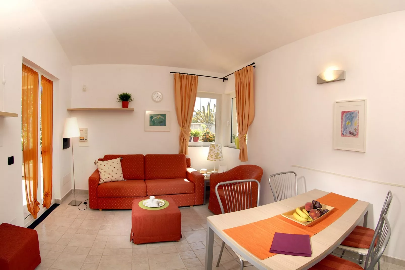 RESIDENCE VILLA BEUCA COGOLETO - TWO-ROOM APARTMENT 3 PAX SEA VIEW B3VM - Living room