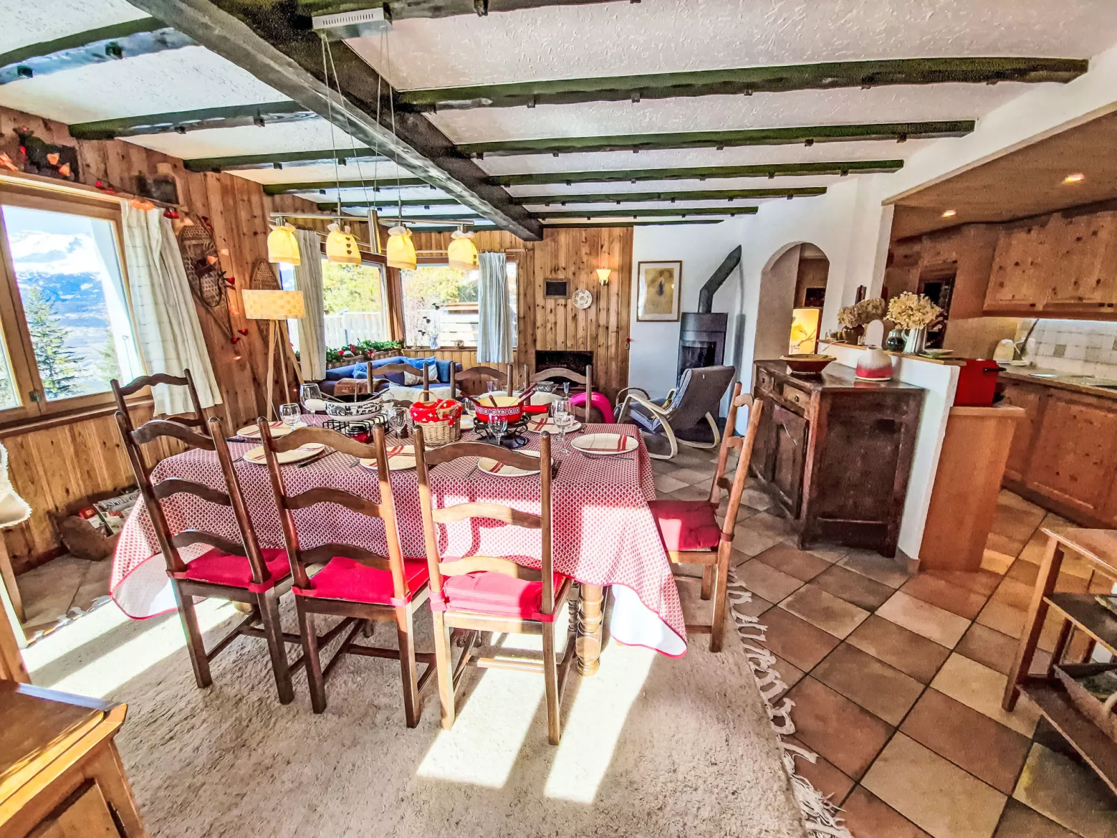 Chalet Le Rhônasson - Drinnen