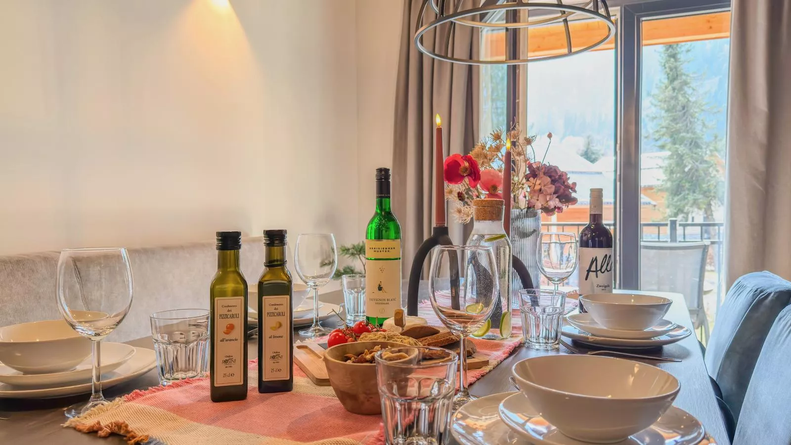 Seeblick am Afritzer See - Esszimmer