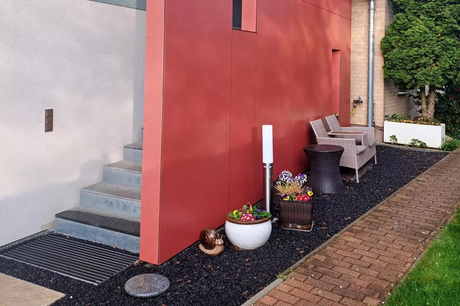 Fewo Amber 3 P - Terrasse / balcon