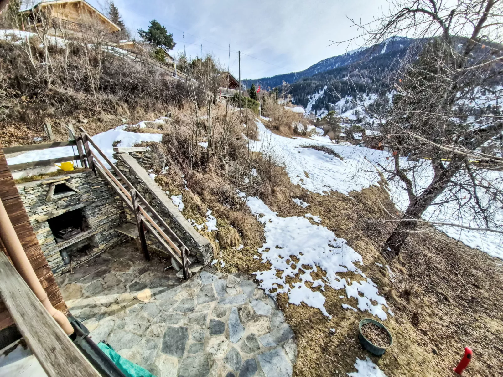 Chalet Le Rhônasson - Draußen