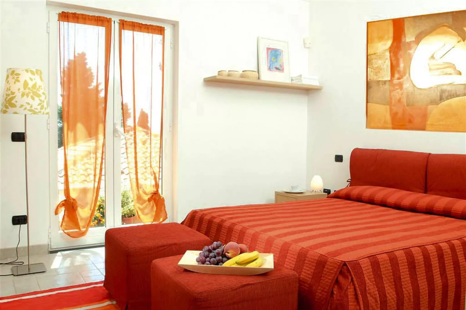 RESIDENCE VILLA BEUCA COGOLETO - TWO-ROOM APARTMENT 4 PAX SEA VIEW B4VM - Bedroom