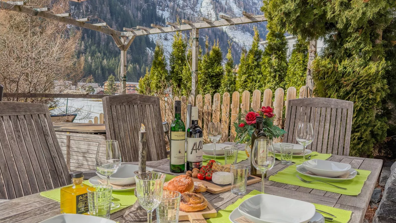 Landhaus Herz der Tauern - Terrasse / balcon