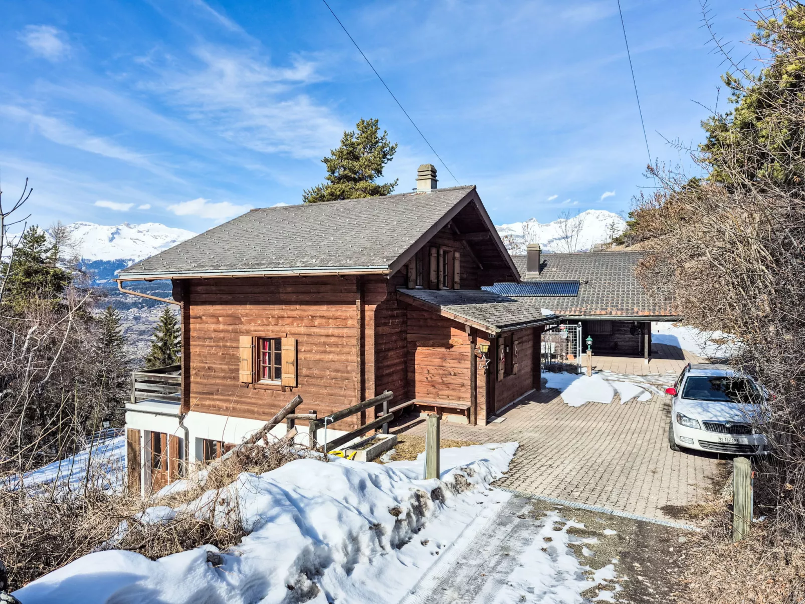 Chalet Le Rhônasson - Draußen