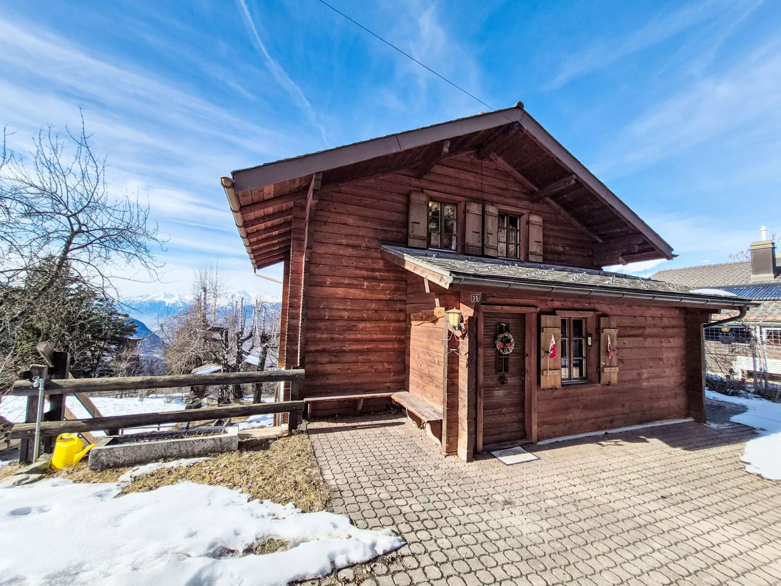 Chalet Le Rhônasson - Draußen