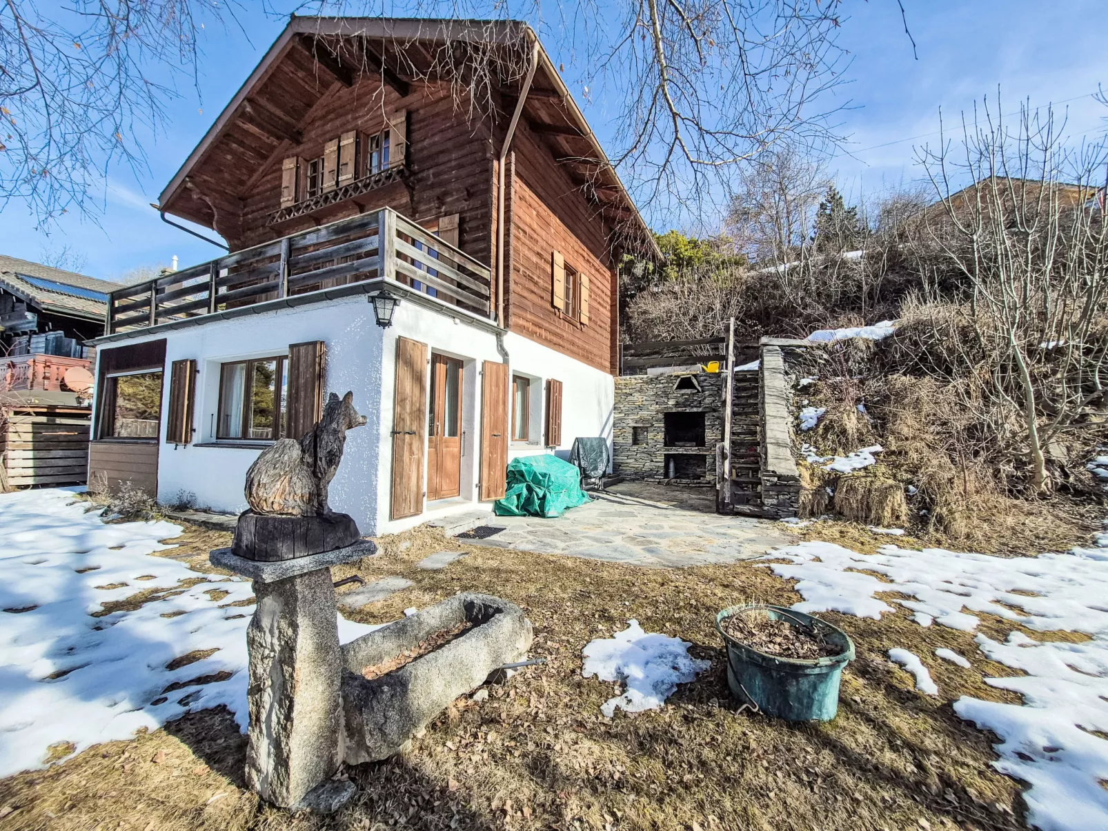 Chalet Le Rhônasson - Draußen