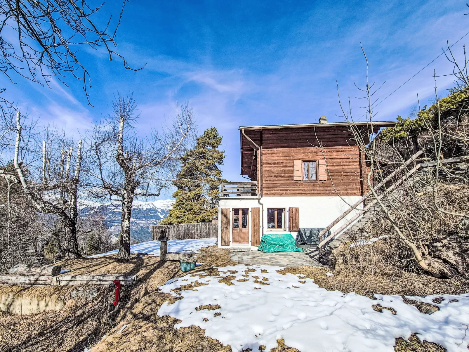 Chalet Le Rhônasson - Draußen