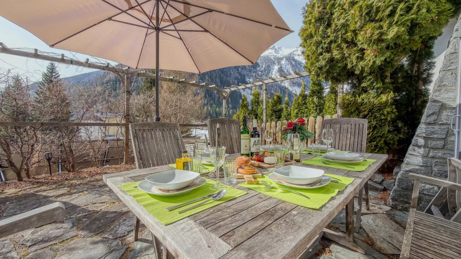 Landhaus Herz der Tauern - Terrasse / balcon
