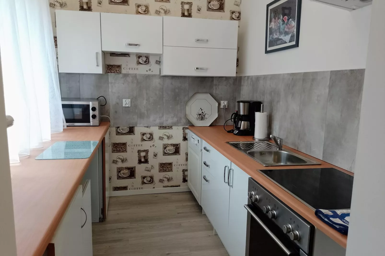 Ferienhaus Seefalke für 10 Personen in Nowe Warpno-Kitchen