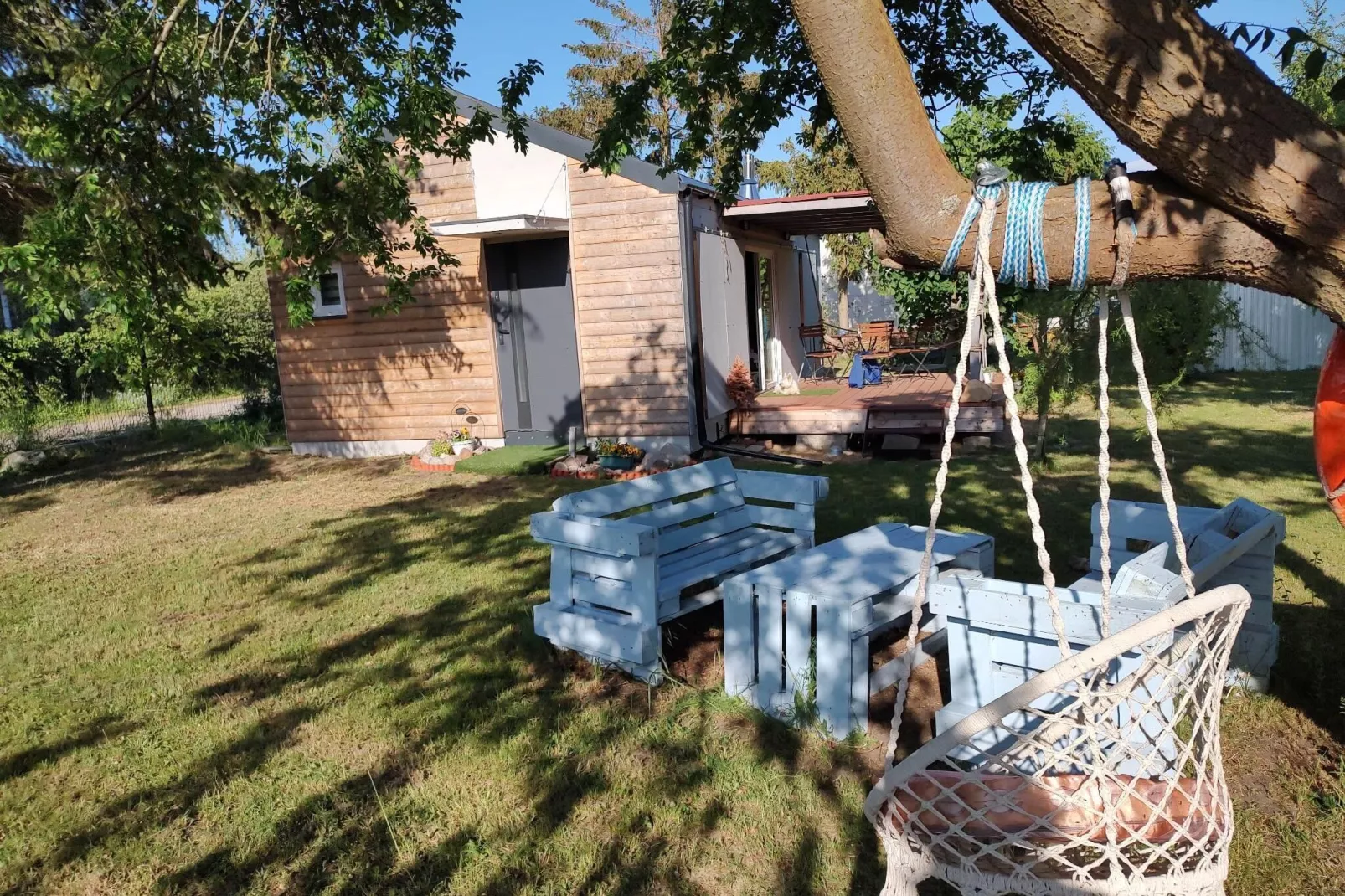 Maritime Ferienhaus für 4 Personen in Nowe Warpno-Gardens summer