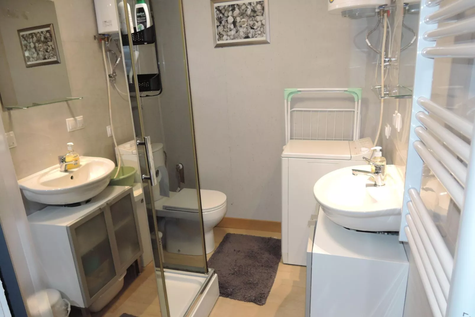 Maritime Ferienhaus für 4 Personen in Nowe Warpno-Bathroom