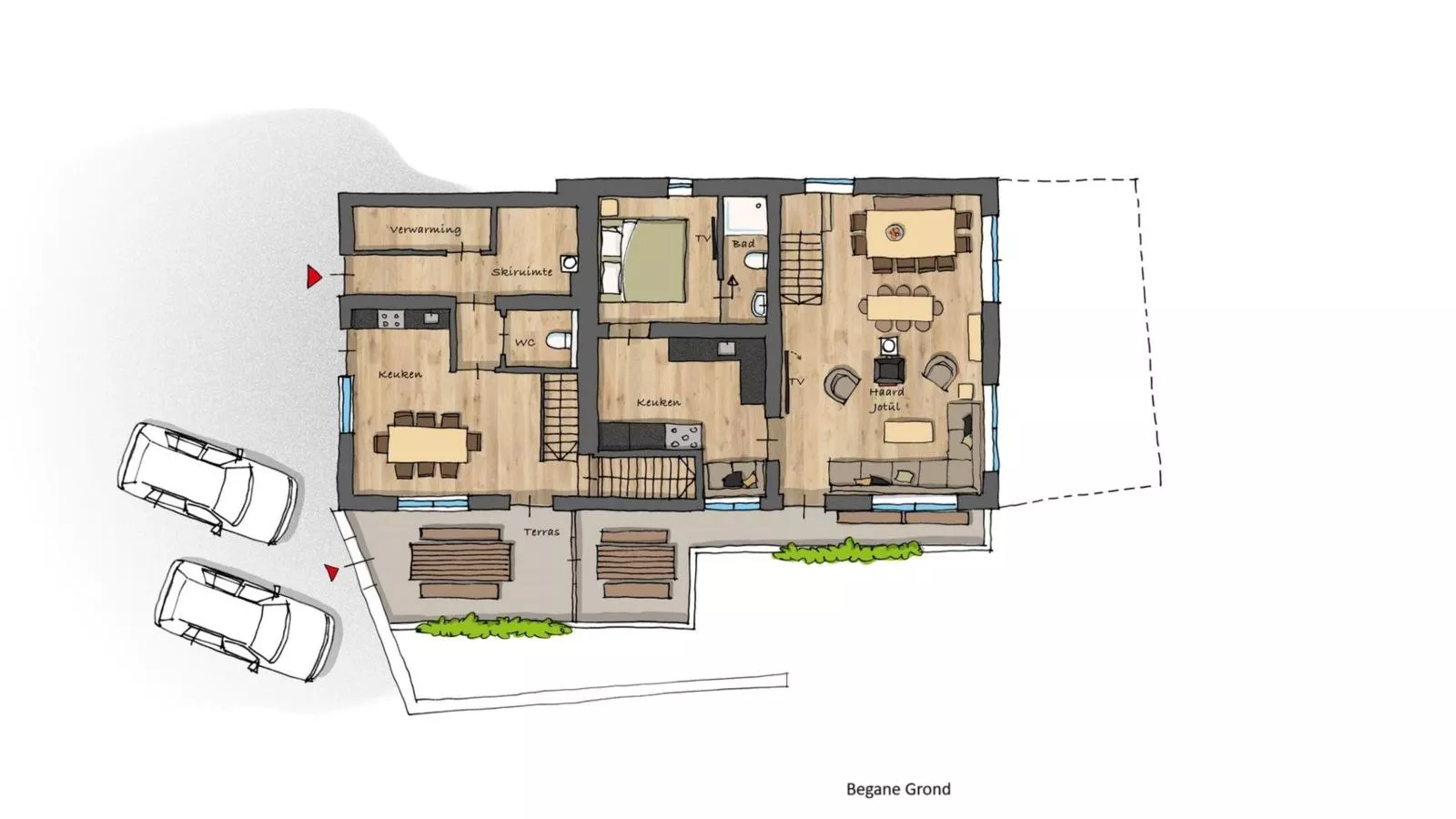 Golden Hirsch - Floor plan