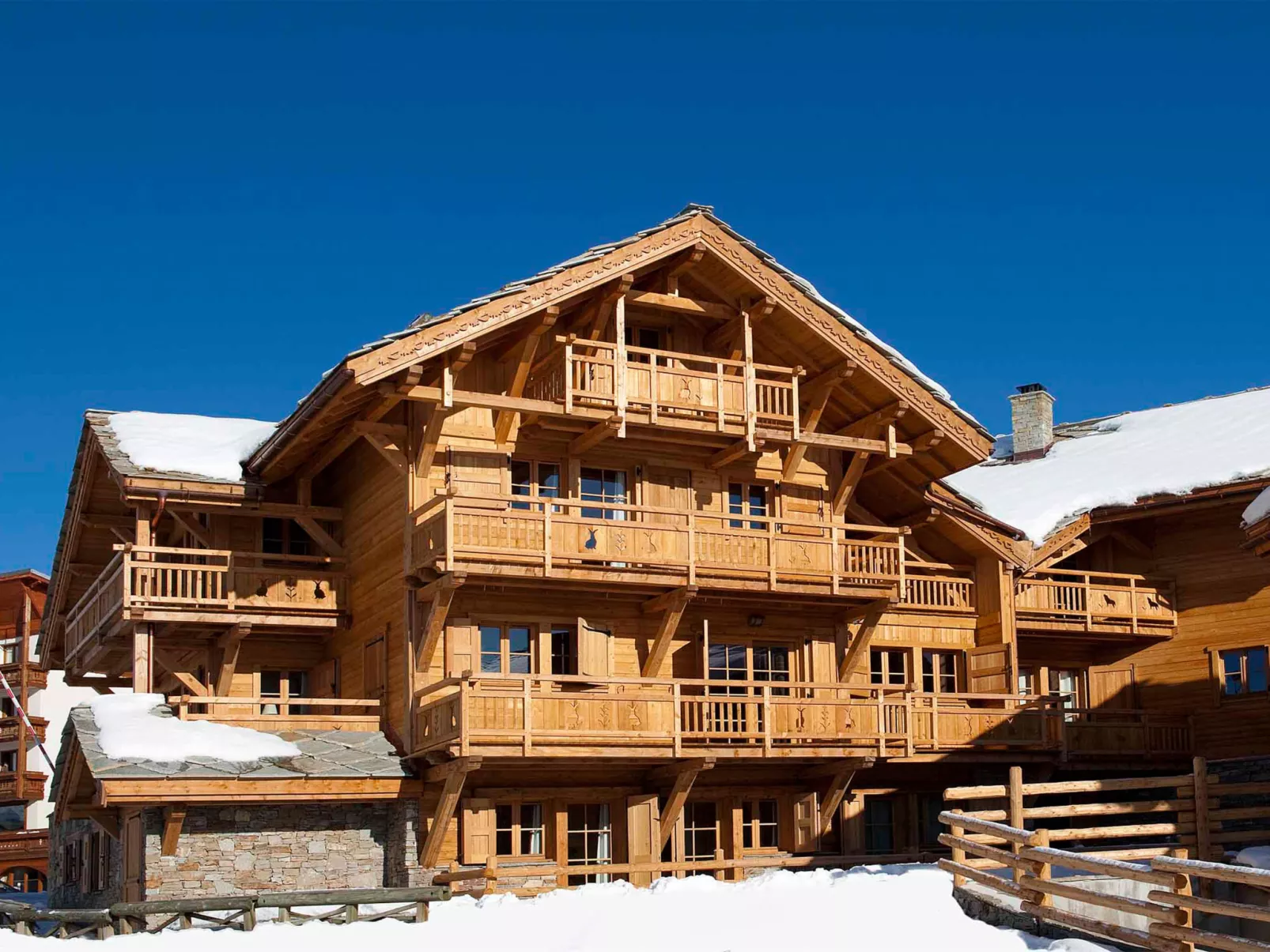 Chalet Lièvre Blanc - Draußen
