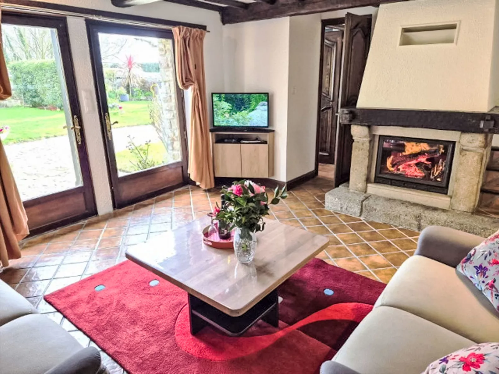 Gîte de Kerberso in Pléhédel - Dedans