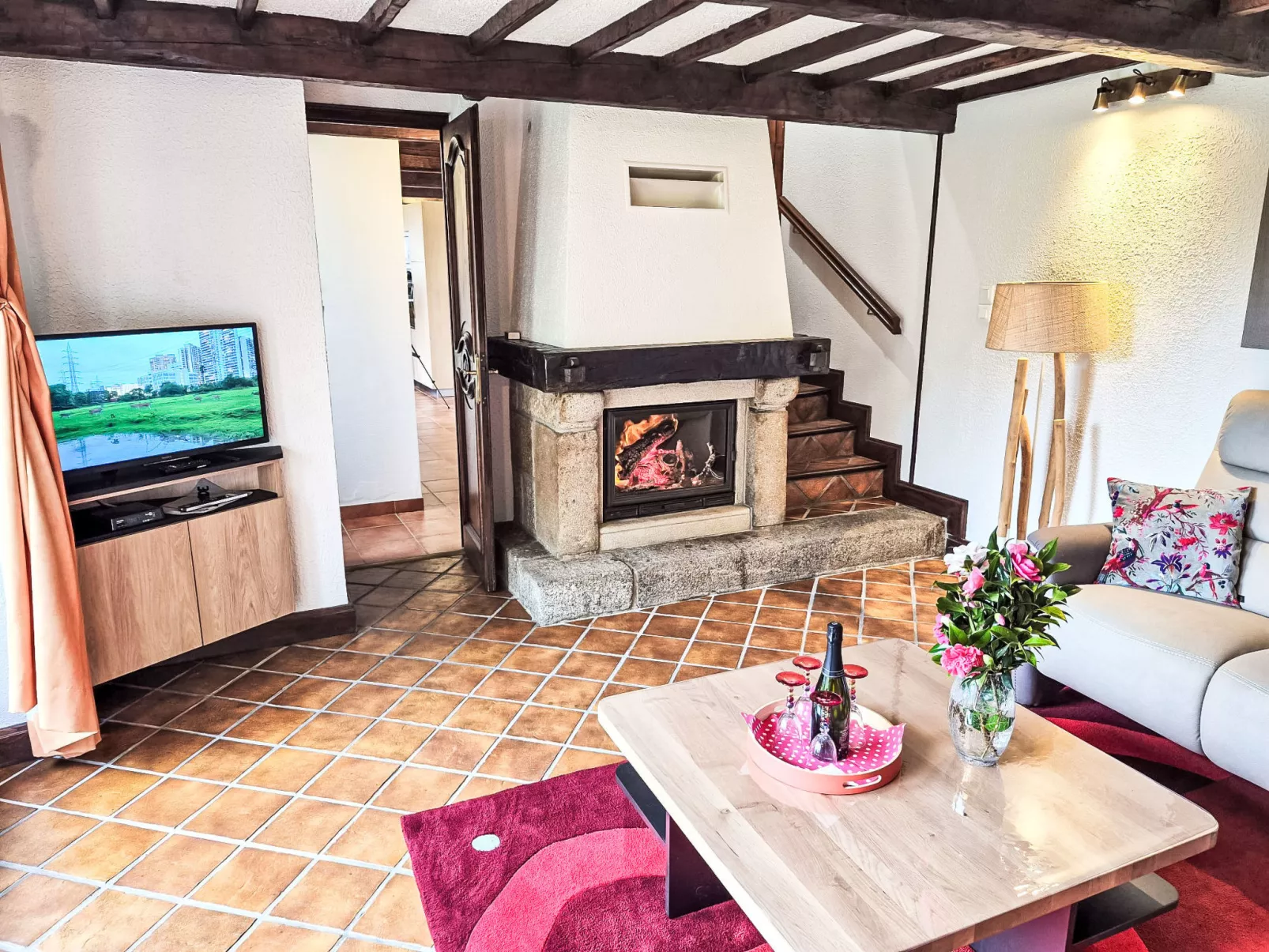 Gîte de Kerberso in Pléhédel - Dedans