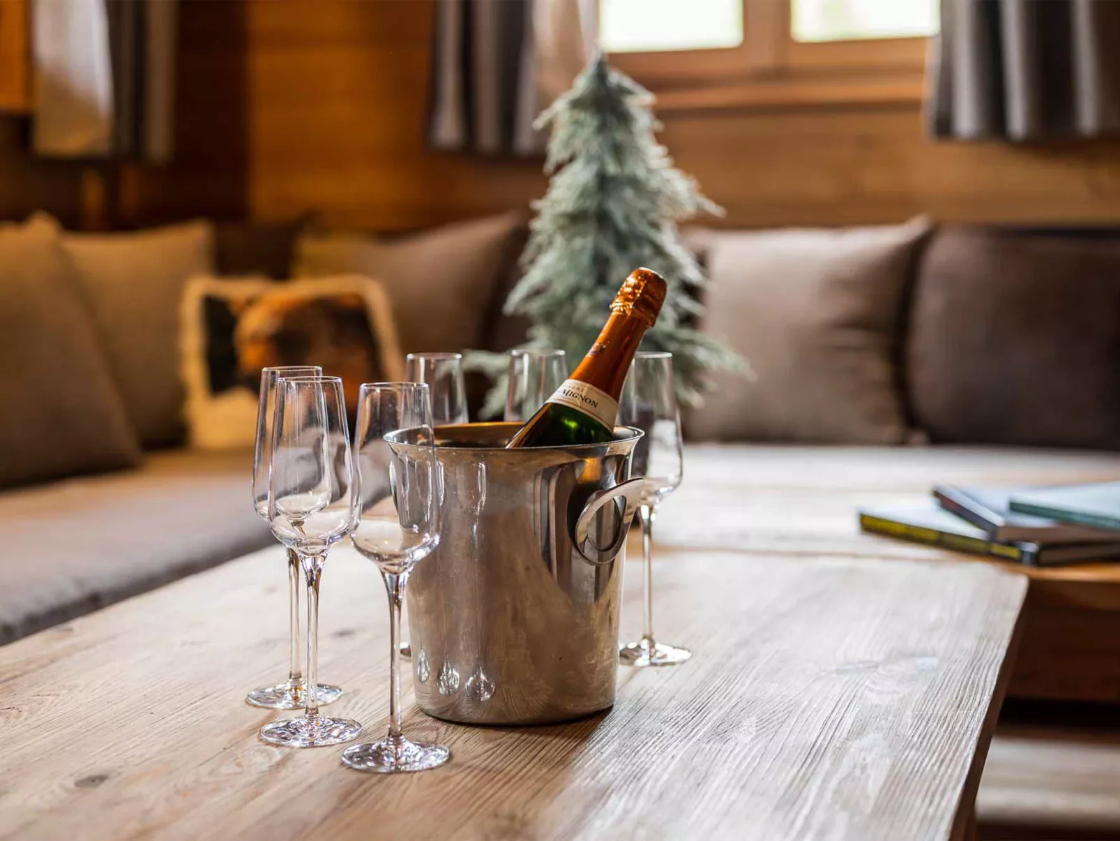 Chalet Lièvre Blanc - Drinnen