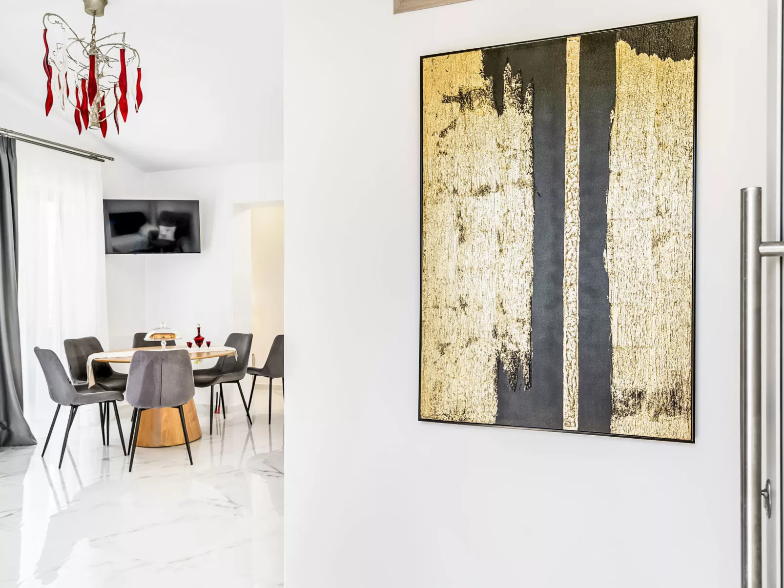 Neue Strandvilla SixStars in Chania, mit Sauna - Dedans