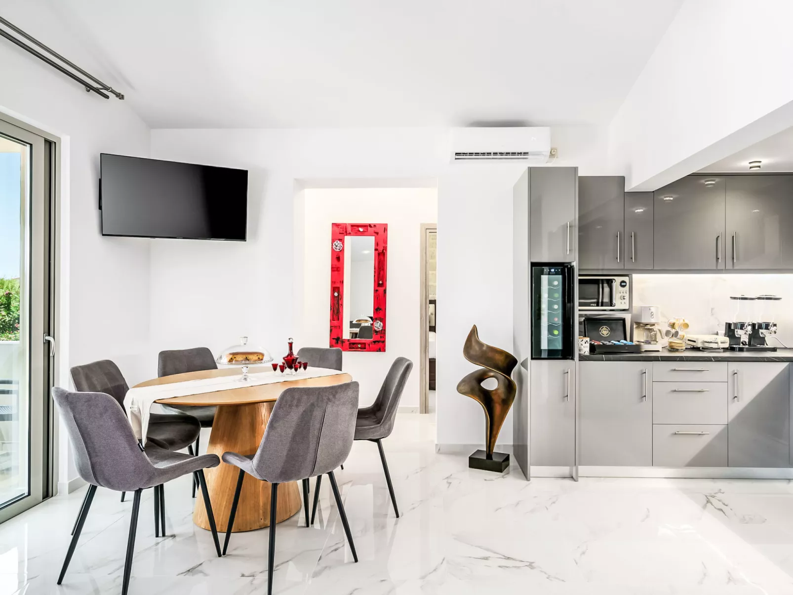 Neue Strandvilla SixStars in Chania, mit Sauna - Dedans