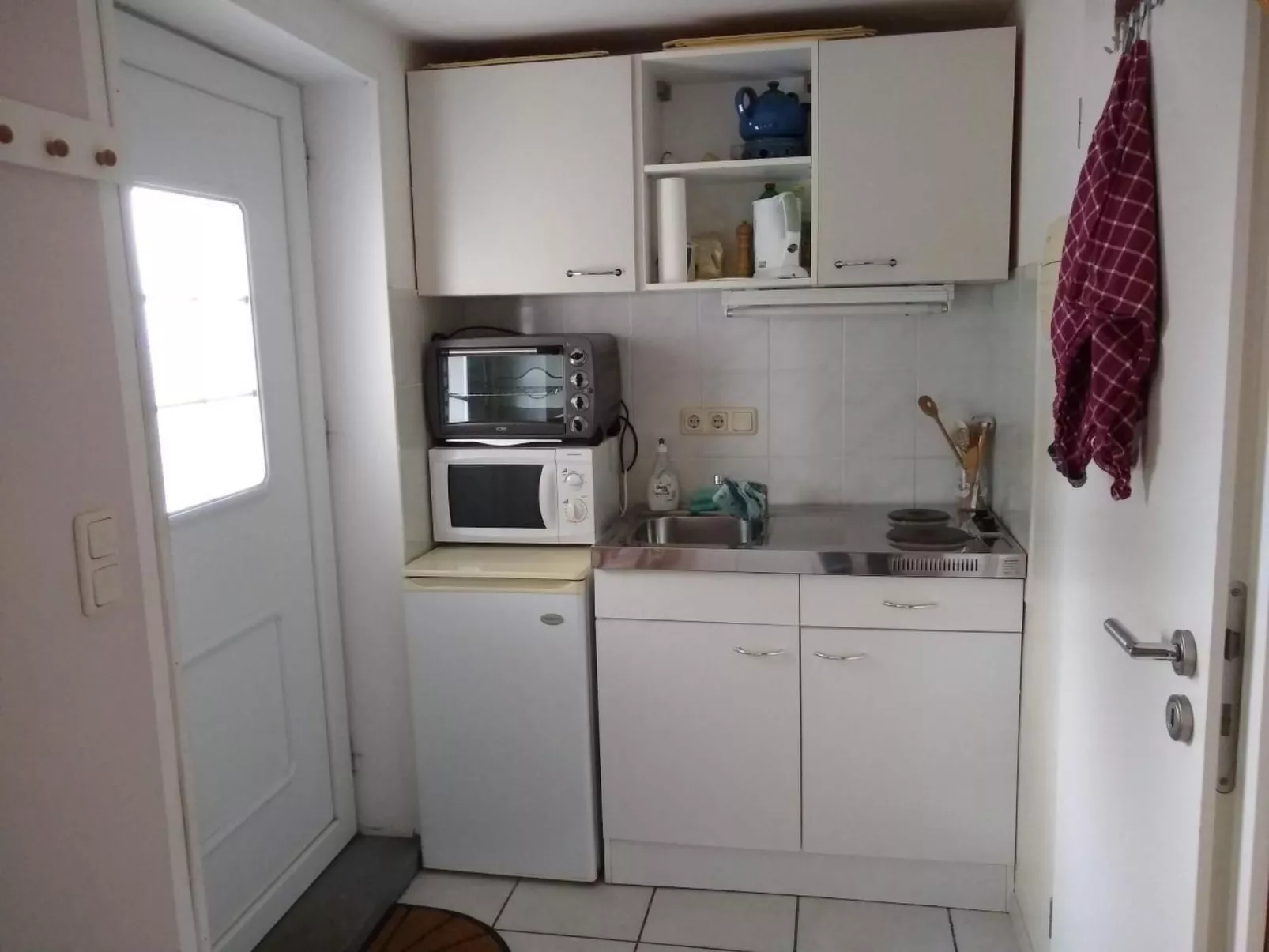 Kleine Ferienwohnung in Groß Mohrdorf mit Terras - Dedans
