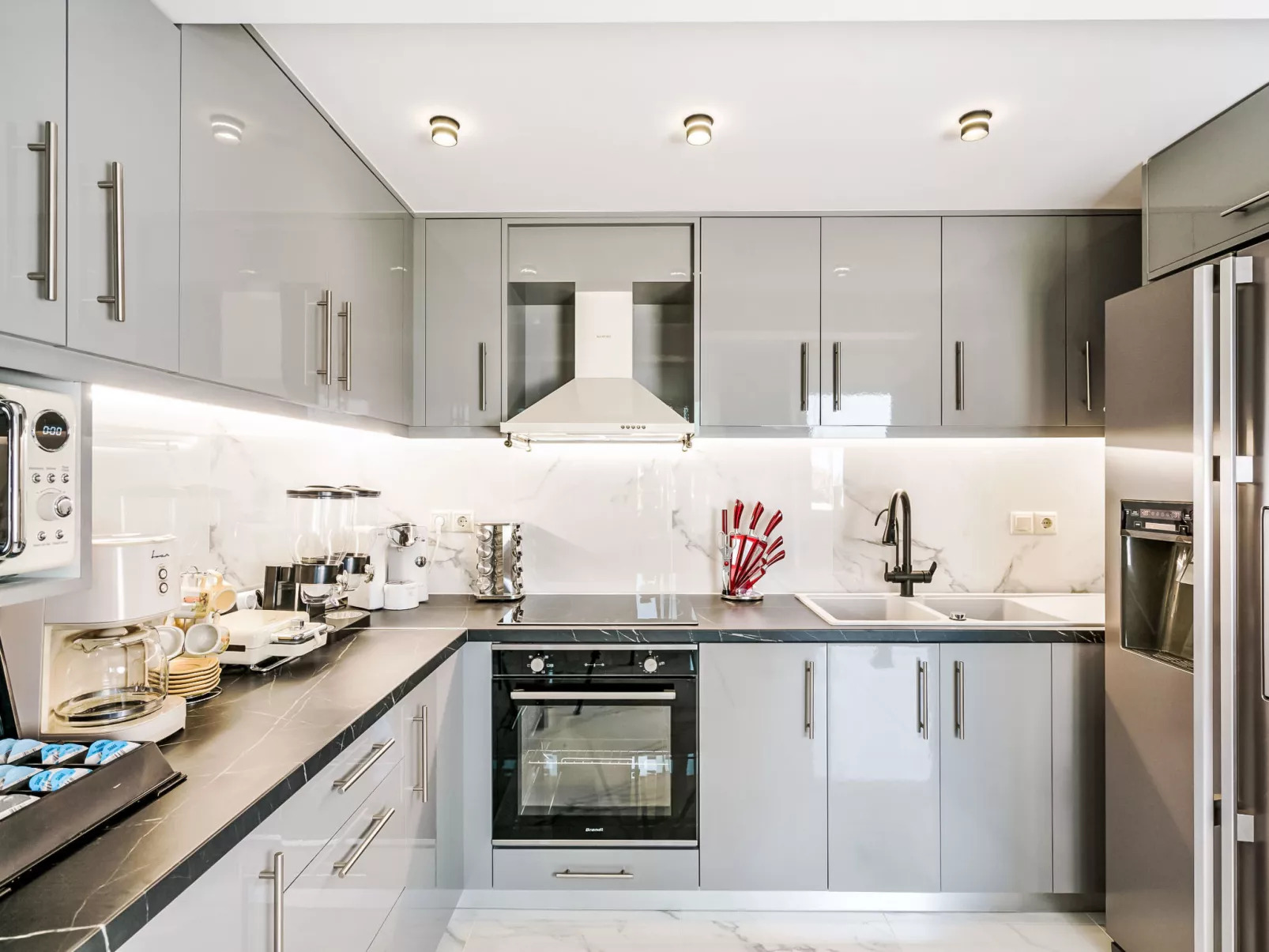 Neue Strandvilla SixStars in Chania, mit Sauna - Dedans