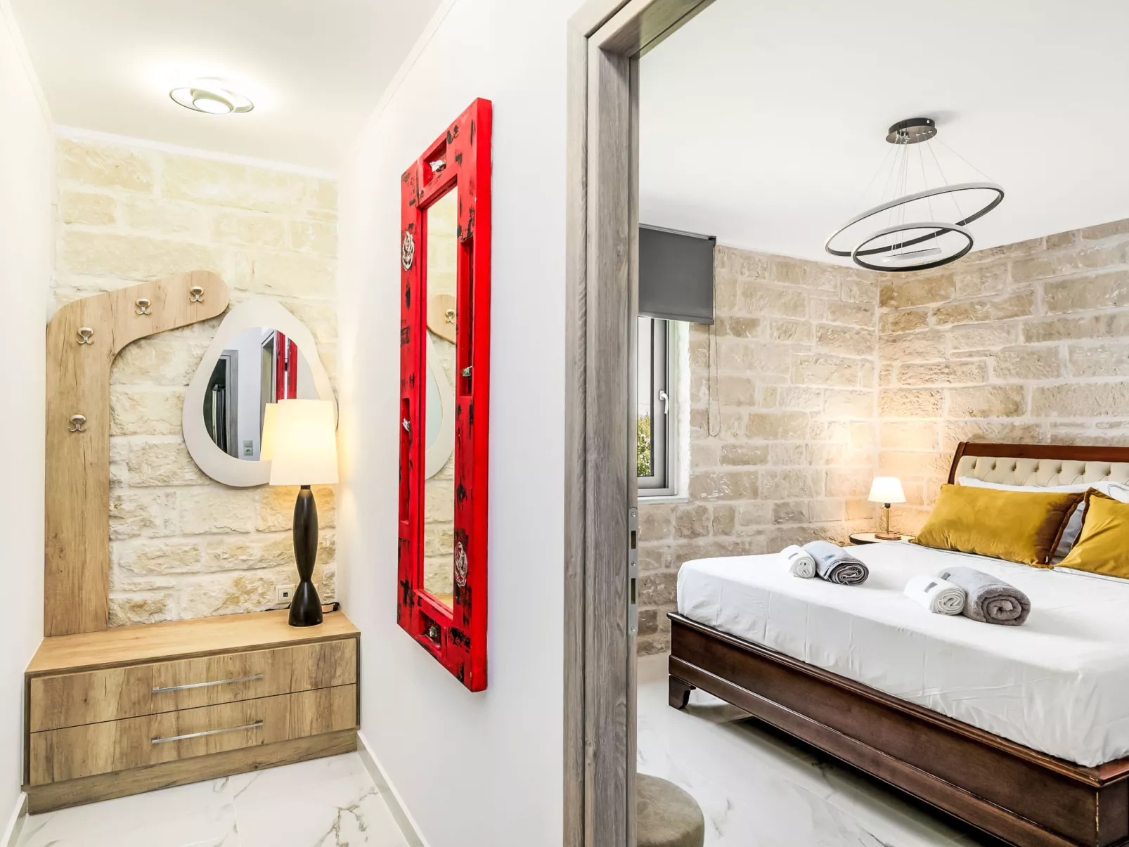 Neue Strandvilla SixStars in Chania, mit Sauna - Dedans