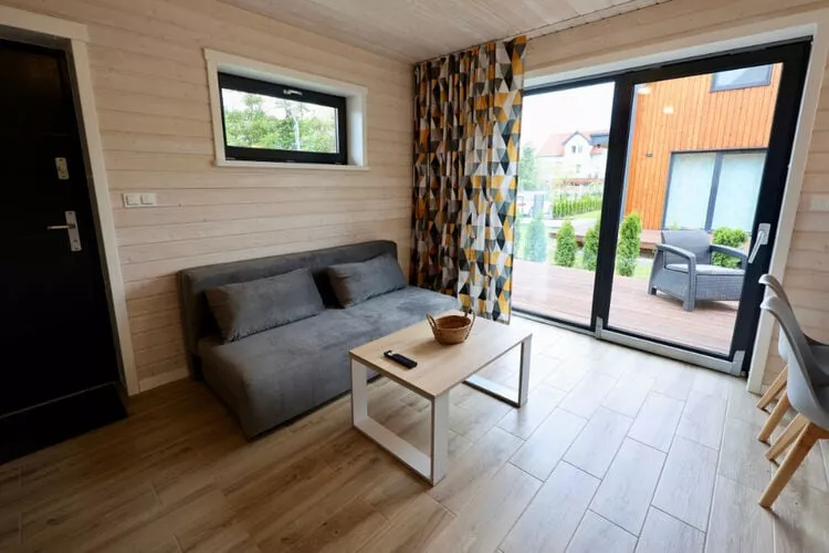 Komfortowy dom wakacyjny bliźniak przy plaży w Stepnicy-Living room