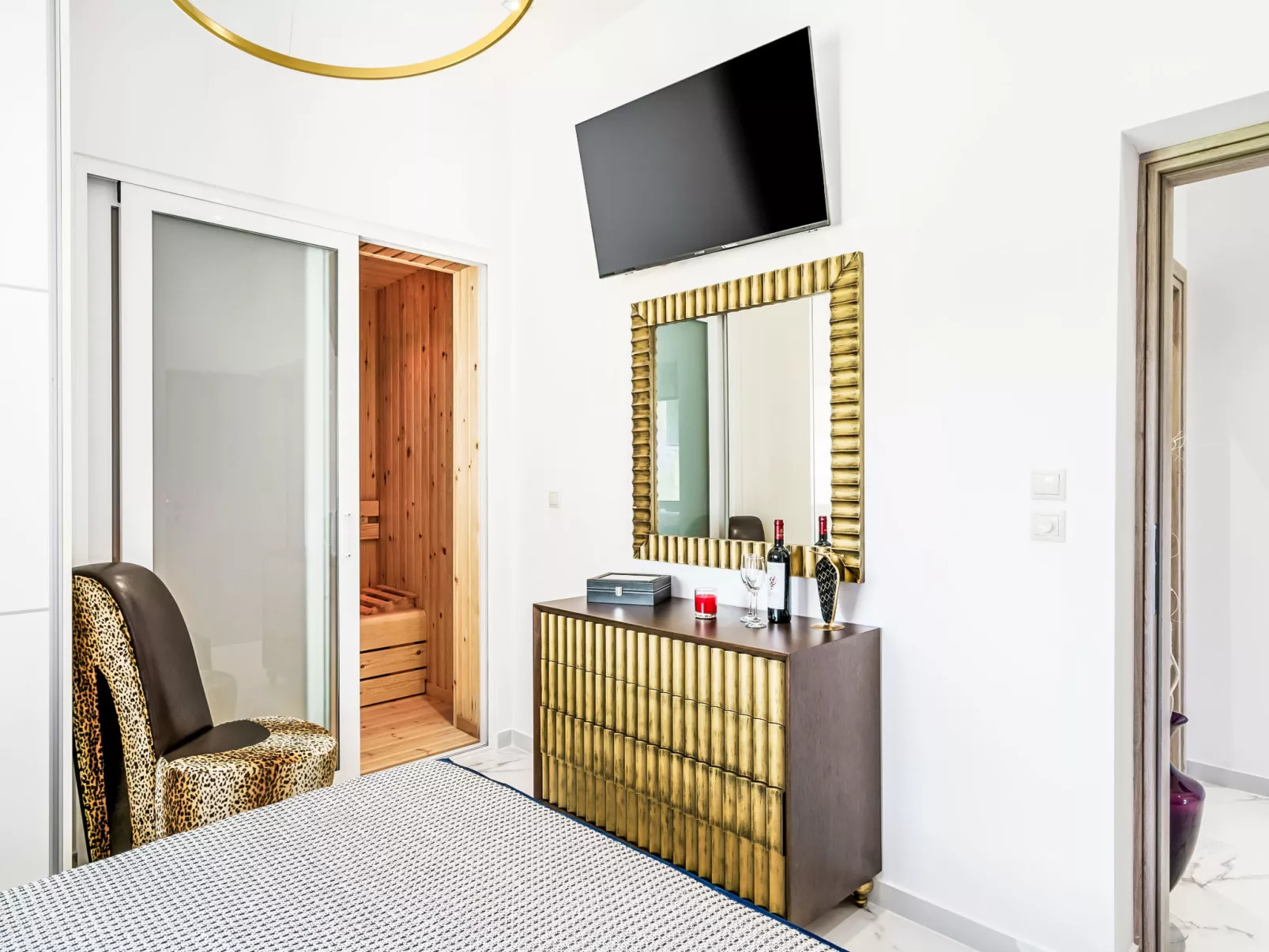 Neue Strandvilla SixStars in Chania, mit Sauna - Dedans