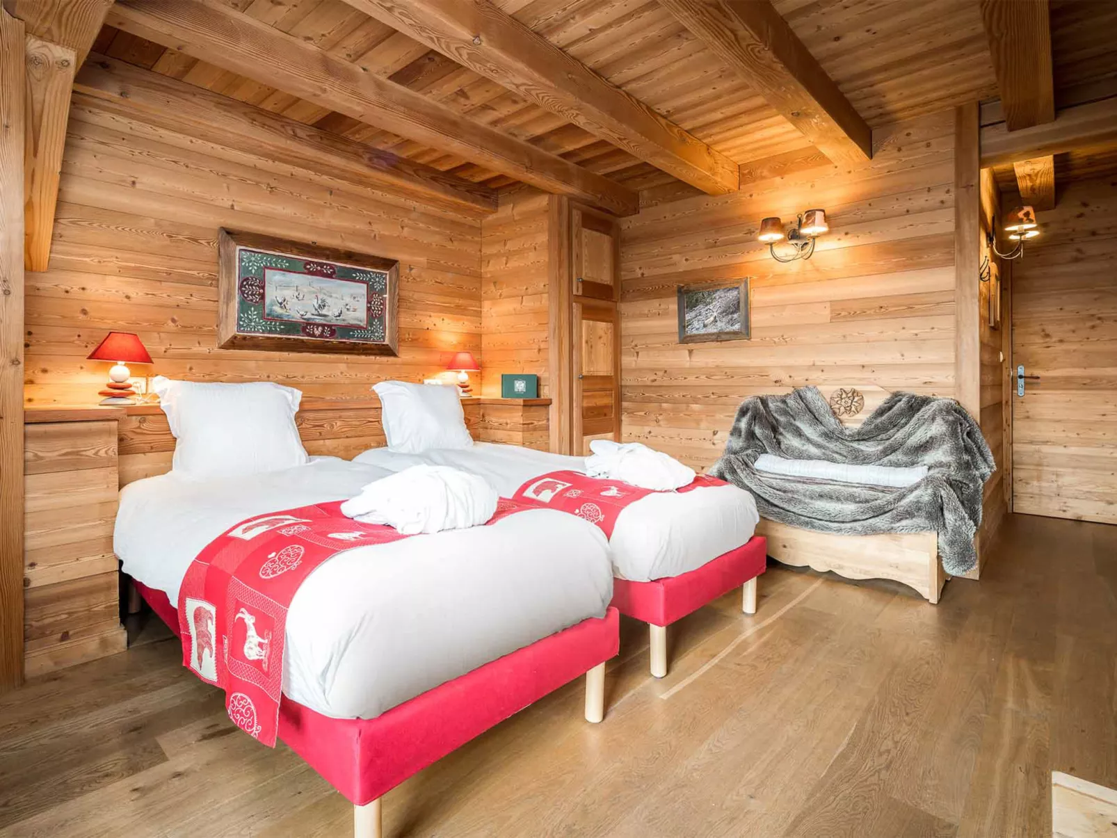 Chalet Lièvre Blanc - Drinnen