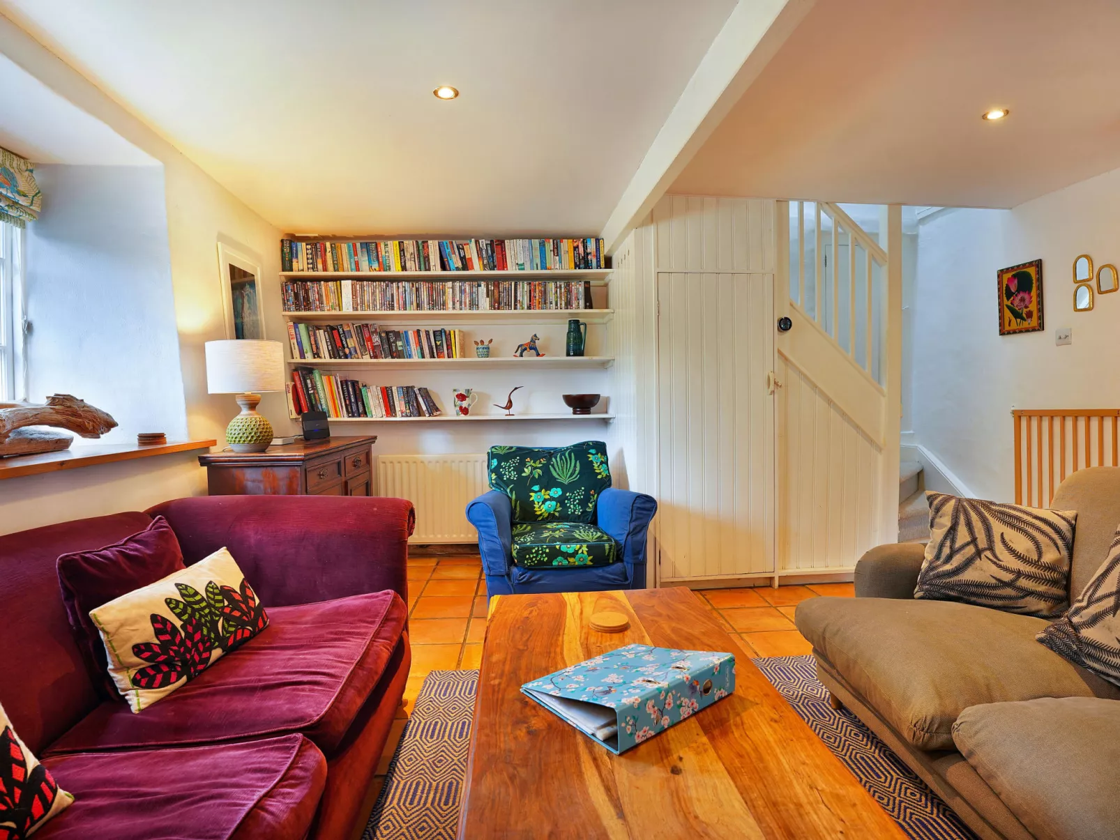 Porthcothan Mill Cottage - Drinnen